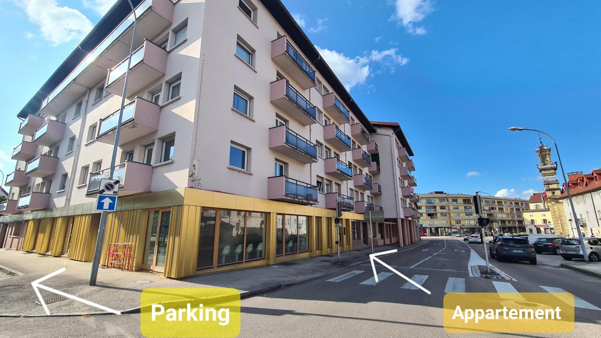 Le P'Tit Saint-Pierre - Centre Ville - Parking Pontarlier Eksteriør billede